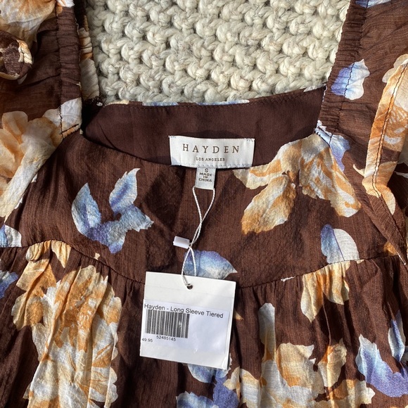NWT Hayden Loss Angeles Bohemian Dress - Picture 3 of 5